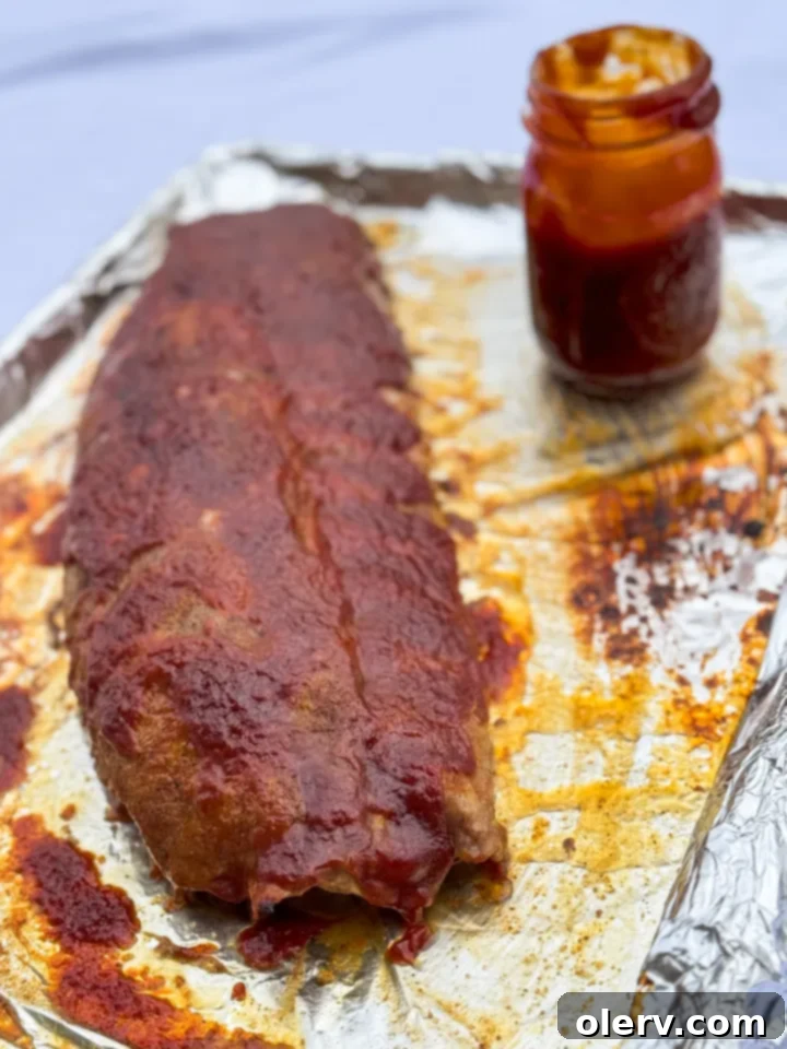 Fall-Off-The-Bone Oven Ribs 5 Ingredients for homemade dry rub laid out on a counter