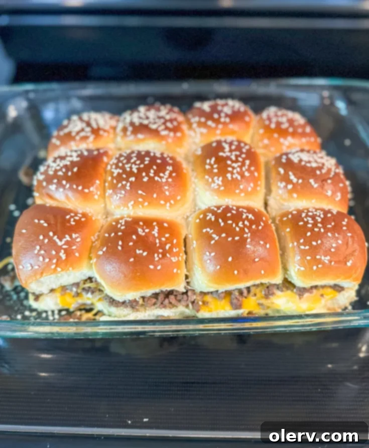 All-American Cheeseburger Sliders pin
