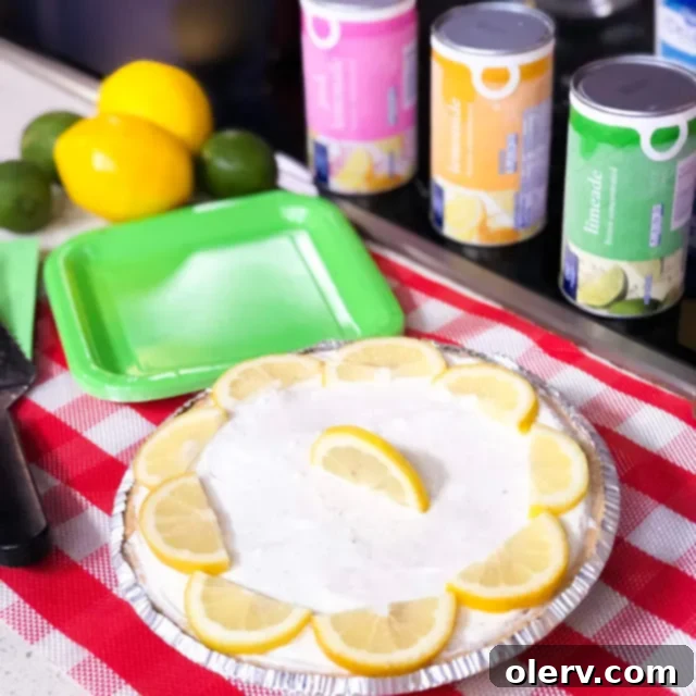 Refreshing Lemonade Ice Cream Pie 2 Lemonade Ice Cream Pie