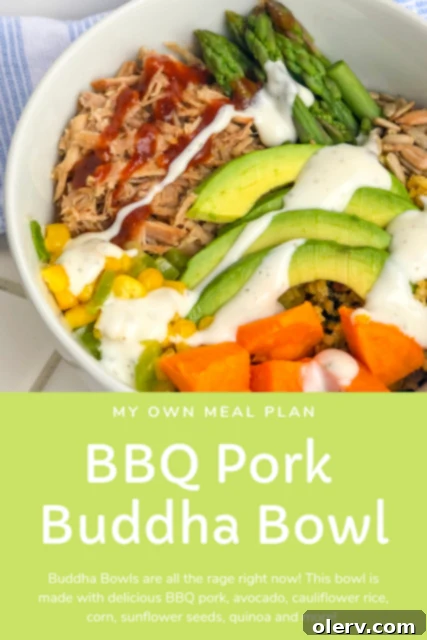 Shredded BBQ Pork, essential for this Buddha Bowl recipe