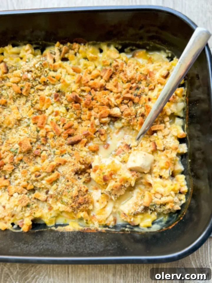 Comfort Chicken Stuffing Casserole 2 Delicious Chicken Stuffing Bake, a hearty one-dish meal
