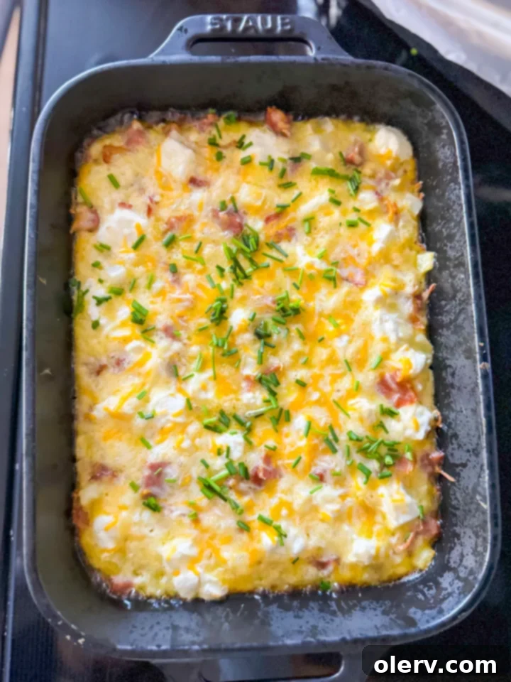 Ingredients for Easy Overnight Breakfast Casserole laid out on a kitchen counter