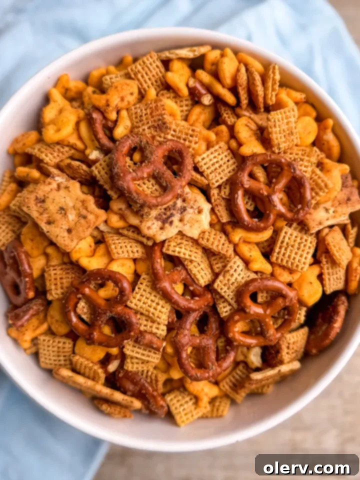 Ranch Chex Mix for entertaining a crowd.