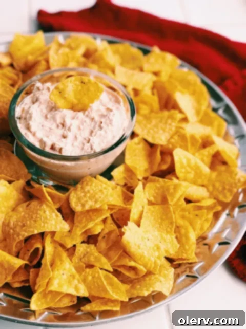 Party Perfect Cheesy Ranch Dip 2 Cheesy Fiesta Ranch Dip Recipe Card Image