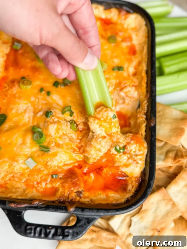 The Ultimate Buffalo Chicken Dip 3 Ingredients laid out for making Buffalo Chicken Dip