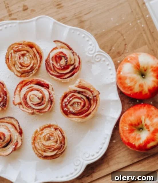 Blushing Rose Apple Tarts 2 Rose Apple Tarts