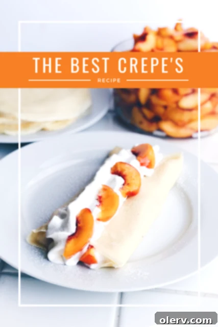 The Best Crepes - Pin to Pinterest