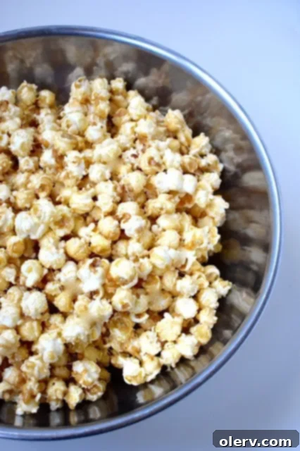 Famous Soft Caramel Popcorn
