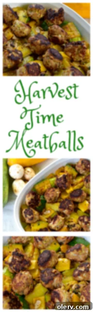 Pin this Harvest Time Meatballs recipe to Pinterest
