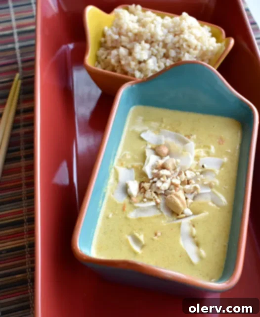 Creamy Instant Pot Coconut Curry Chicken 4 Spices and fresh ingredients laid out for making curry.