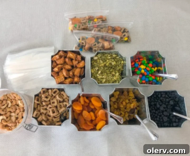 Craft Your Own Trail Mix 4 Close-up of assorted nuts, a key component of trail mix