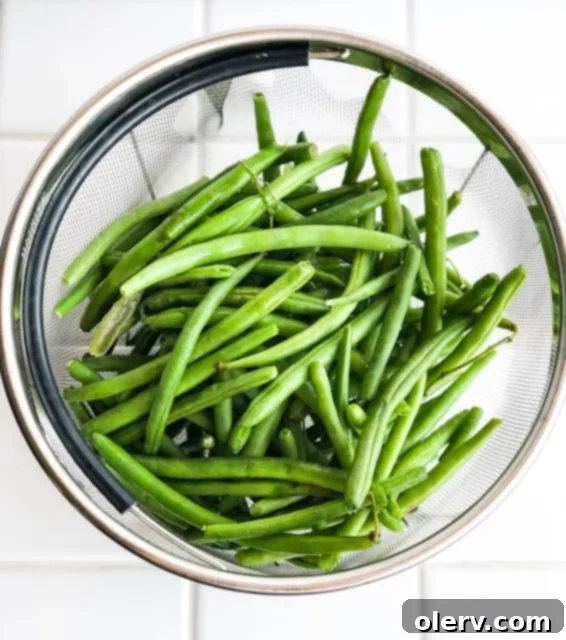 Quick Instant Pot Garlic Green Beans 6 Instant Pot Garlic Green Beans, perfectly cooked and glistening with garlic butter