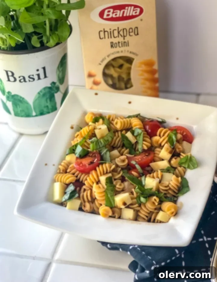 Healthy and Delicious: 2 Barilla Chickpea Rotini Meals 6 Ingredients for healthy pasta meal with Barilla Chickpea Rotini.