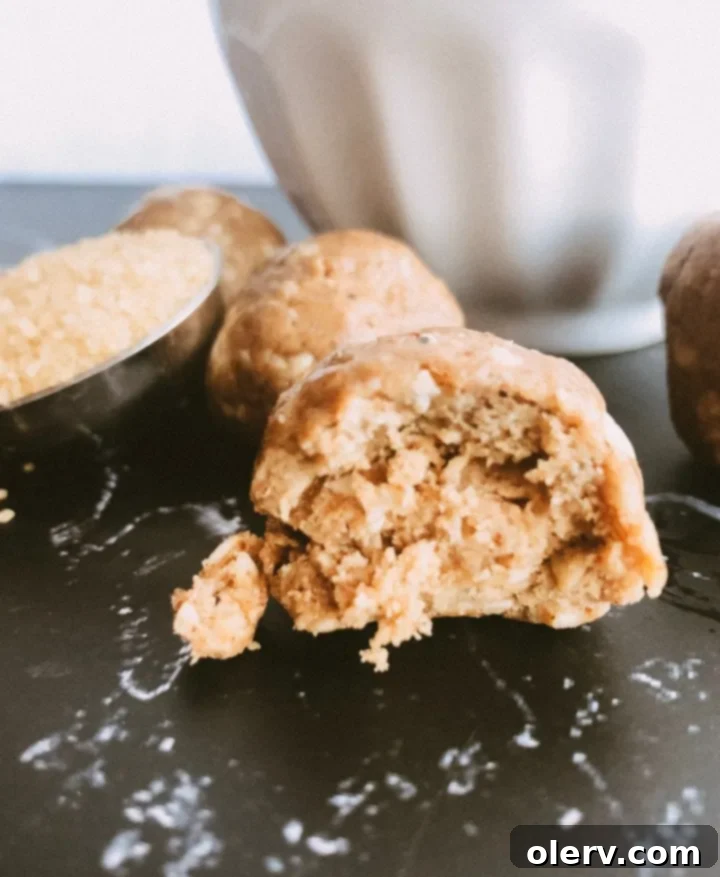 Irresistible Caramel Protein Bites 5 Hands rolling caramel protein dough into balls