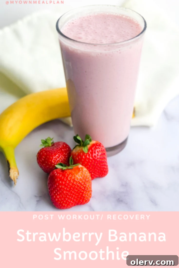 Strawberry Banana Smoothie