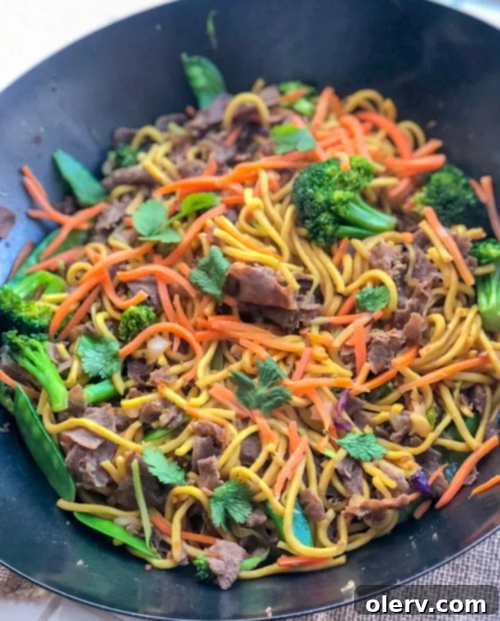 Ultimate Teriyaki Beef Yakisoba 4 Ingredients for Teriyaki Beef Yakisoba ready for cooking