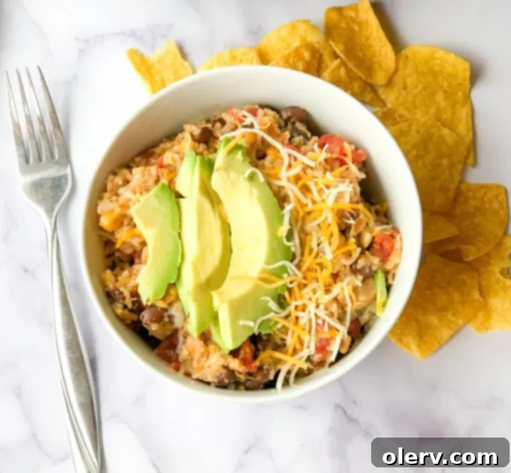Speedy Savory Instant Pot Chicken Burrito Bowls 3 Prepped ingredients for Instant Pot Chicken Burrito Bowls