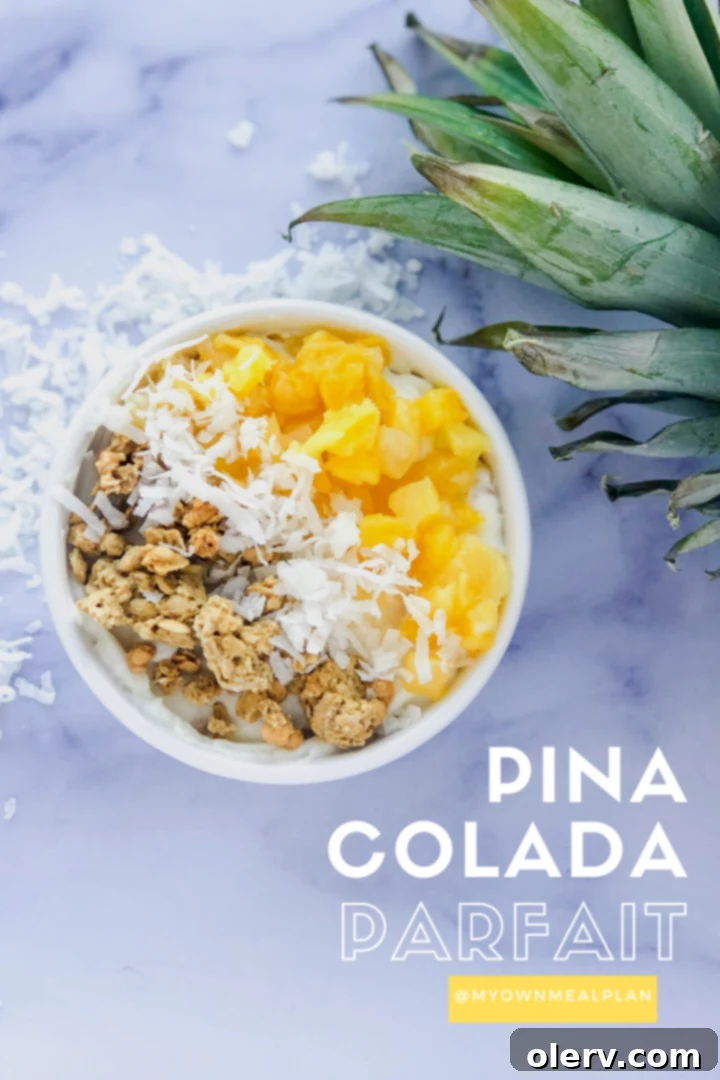 Pina Colada Pinterest image