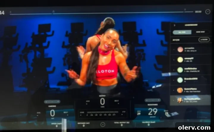 My Peloton Bike: My Go-To for Peak Fitness 6 Peloton instructors on screen