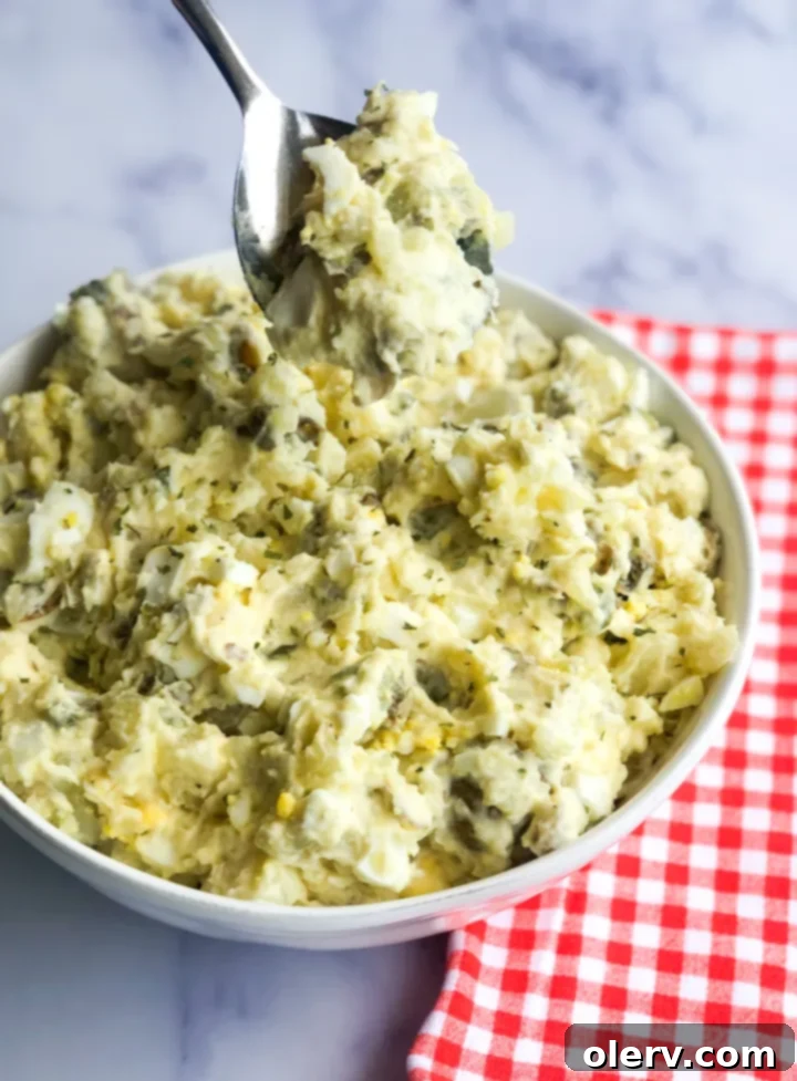 Effortless Instant Pot Potato Salad 5 Peeled hard-boiled eggs ready to be chopped for the Instant Pot potato salad.