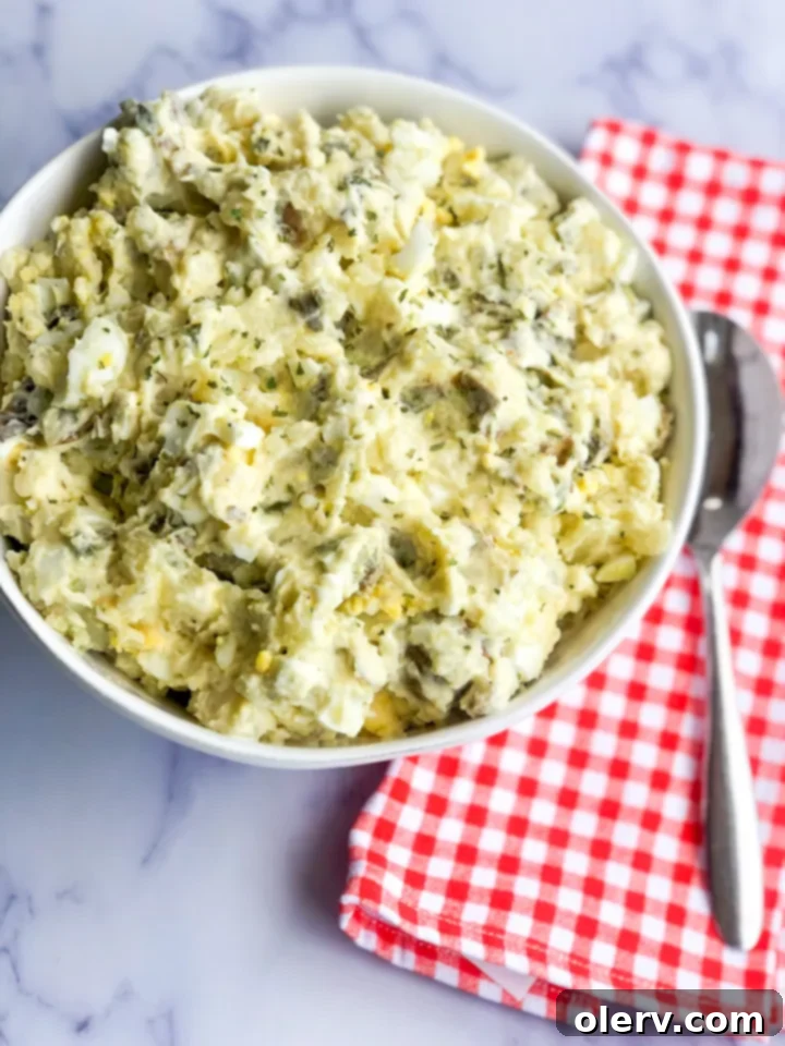 Effortless Instant Pot Potato Salad 8 Delicious and easy Instant Pot potato salad, ready to be served