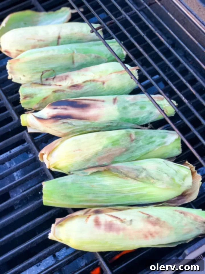 Summer's Golden Grilled Treat 8 Grilled Corn on the Cob