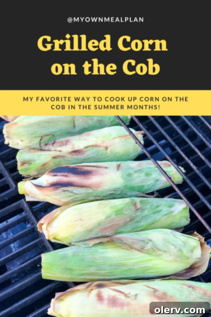Grilled corn on the cob on a blue and white checkered towel.