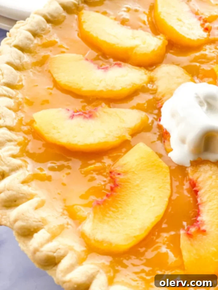 Golden Summer Peach Pie 5 Sliced fresh peaches ready for pie filling