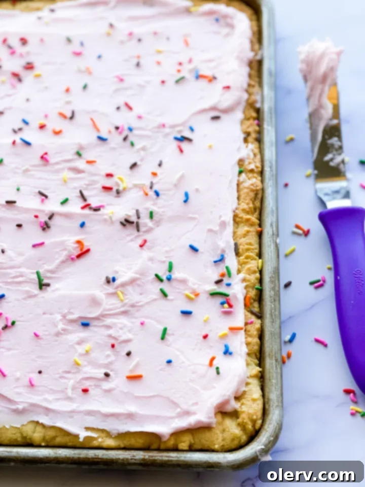 Heavenly Frosted Sugar Cookie Bars 8 Frosted Sugar Cookie Bars