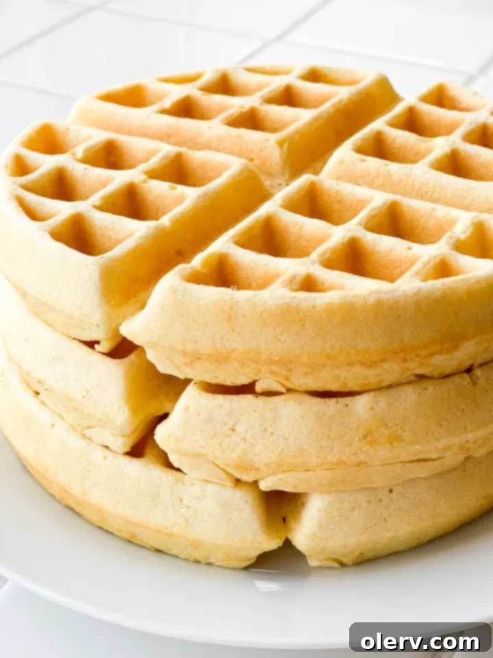 Golden Grid Chili Delight 4 Mixing cornbread waffle batter in a bowl