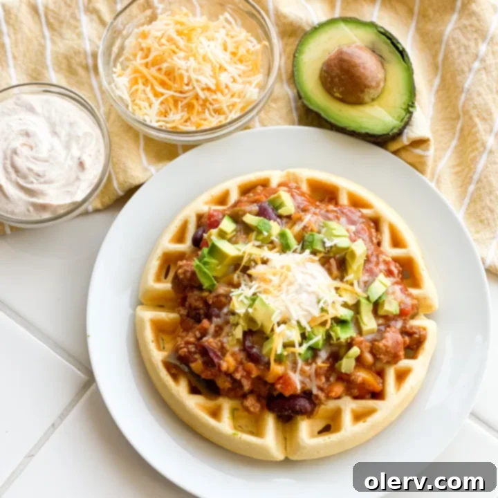 Golden Grid Chili Delight 6 Bowl of homemade chili, ready to be served
