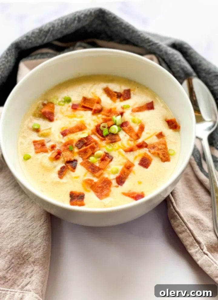 Creamy Instant Pot Loaded Potato Soup 5 Instant Pot Loaded Potato Soup ingredients