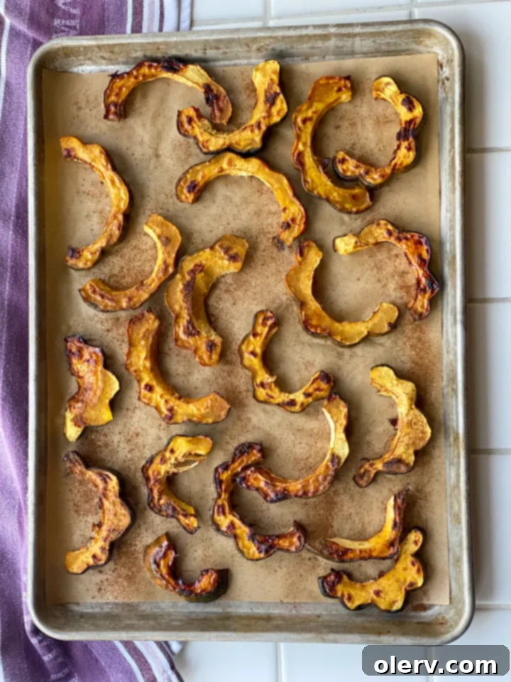 Caramelized Roasted Acorn Squash 6 Plated roasted acorn squash, glistening with maple glaze, ready to be enjoyed