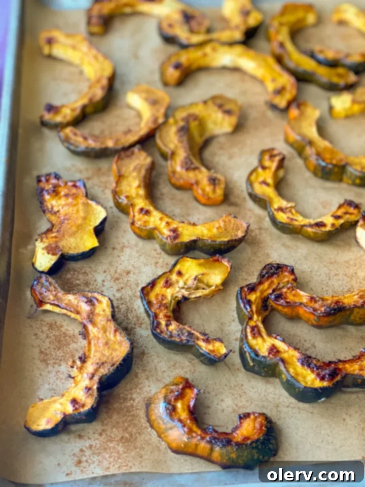 Caramelized Roasted Acorn Squash 7 Deliciously roasted acorn squash with a sweet maple glaze