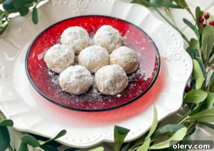 Fiesta Snowball Delights 7 Mexican Wedding Cookies cooling on a wire rack