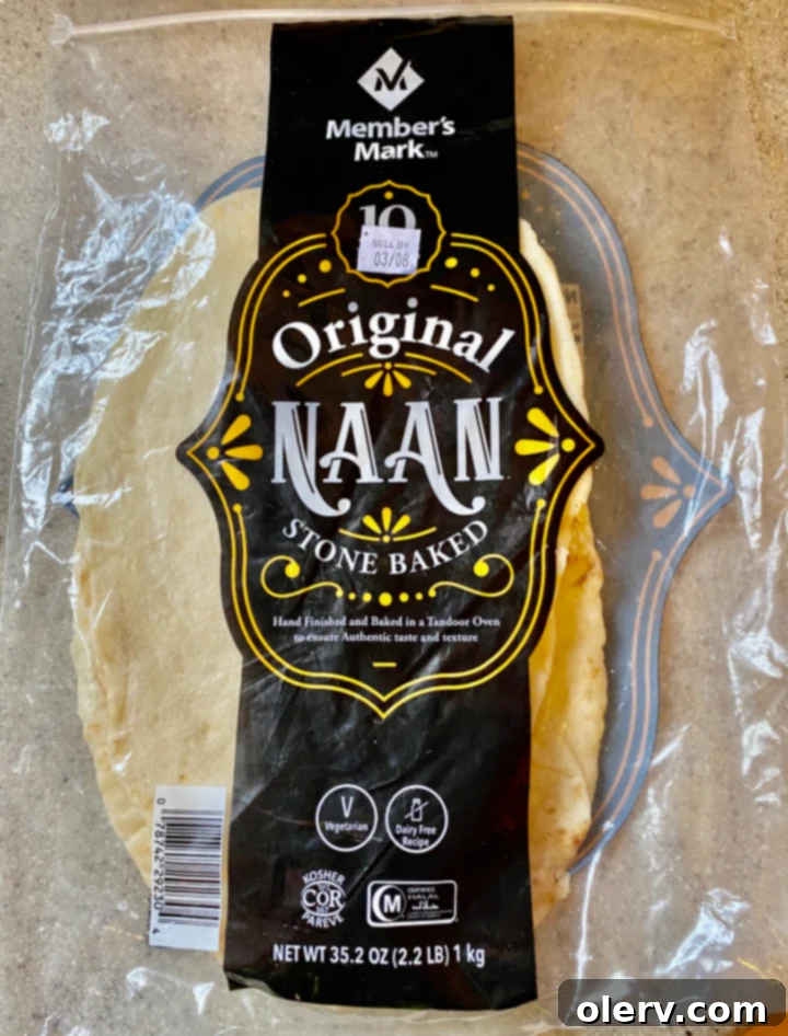 Crispy Air Fryer Pizza 5 A stack of soft naan flatbreads, perfect for making individual air fryer pizzas.