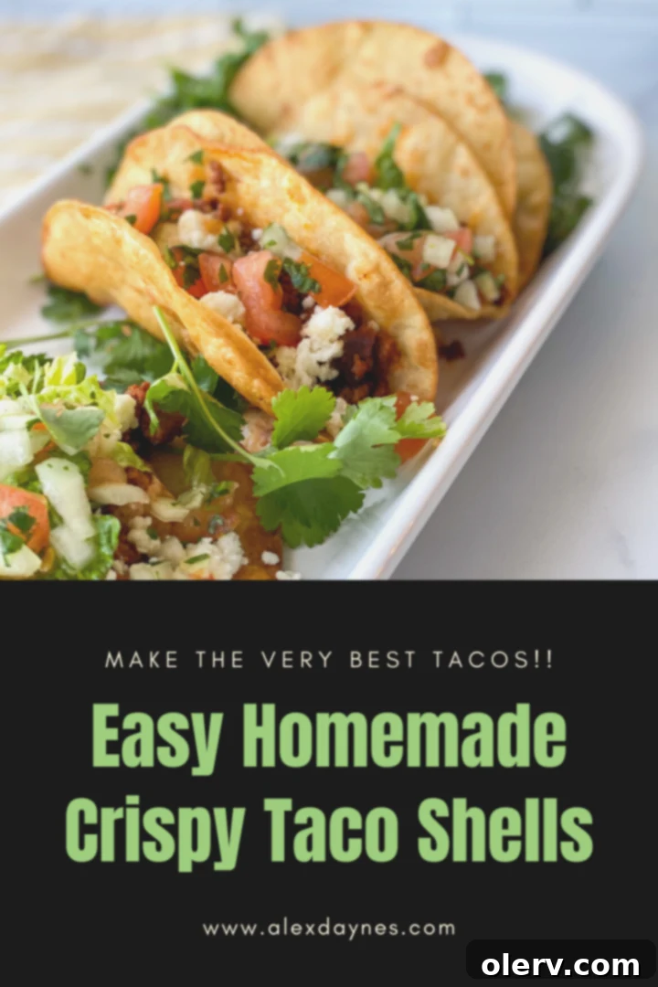 Crispy Taco Shells Pinterest Save