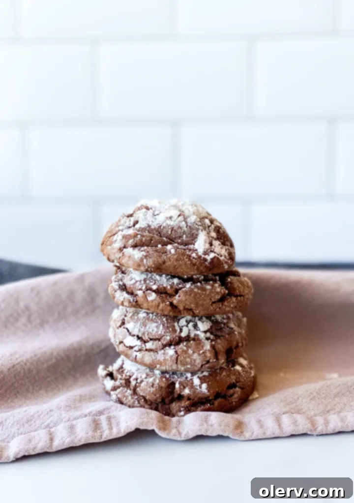 Easy Cake Mix Crinkle Cookies 5 Individual ingredients for cake mix crinkle cookies laid out on a baking surface.