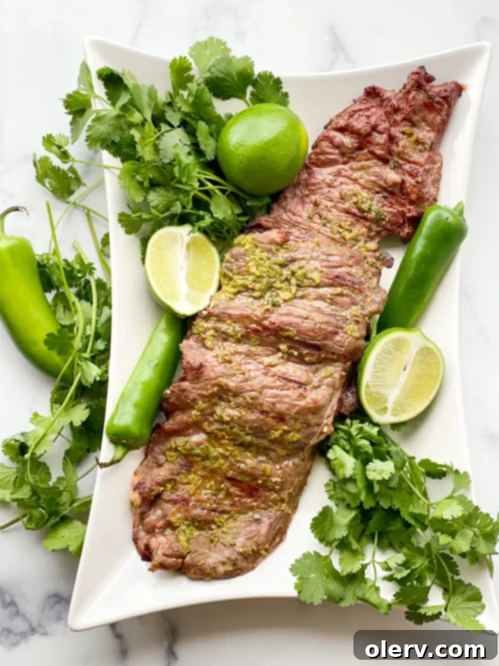 Zesty Cilantro Lime Flank Steak 14 Cilantro Lime Flank Steak