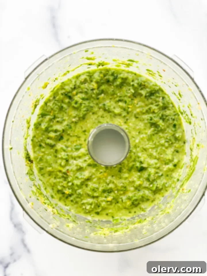 Zesty Cilantro Lime Flank Steak 8 Blended cilantro lime marinade in a food processor