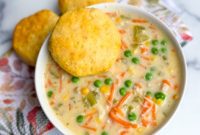 Creamy Chicken Pot Pie Soup