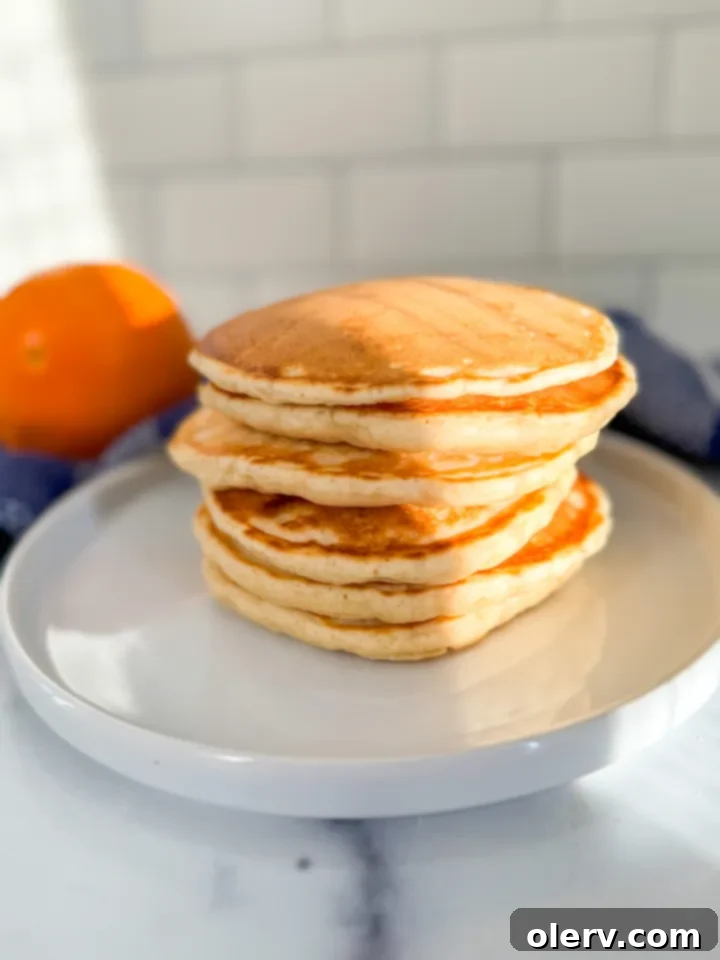 Perfect Homestyle Buttermilk Pancakes